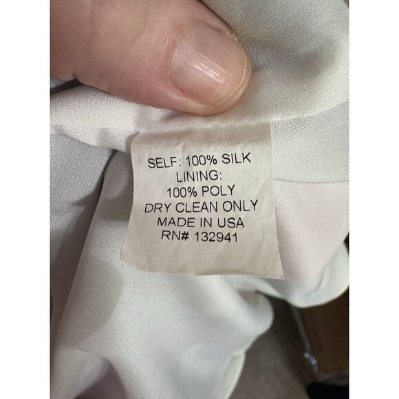 Amanda Uprichard Womens Medium Silk Floral Sheath Dress - Picture 3 of 5